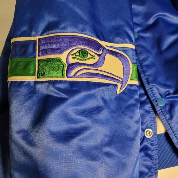Vintage 80’S Seattle Seahawks Starter Jacket - Picture 3 of 9